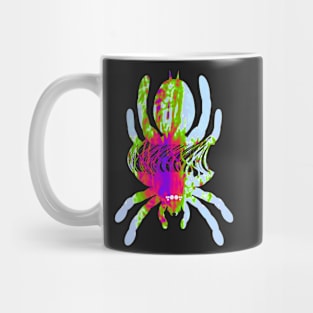 Tarantula Silhouette V34 (Tie Dye) Mug